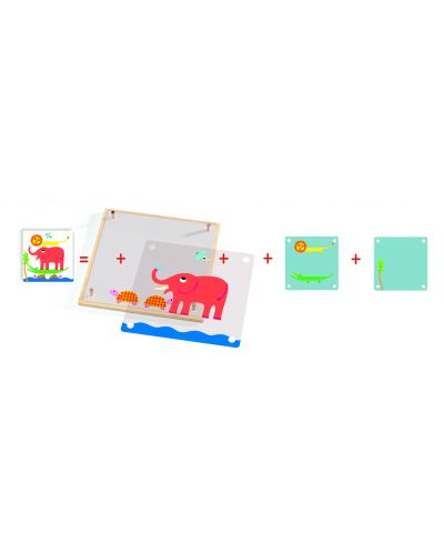 Образователна игра Djeco - Ludo Logic