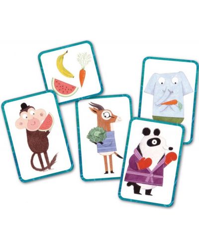 Детска игра с карти Djeco – Бързи плодове - 2