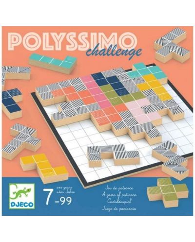 Детска игра Djeco - Polyssimo Challenge, за търпение - 1