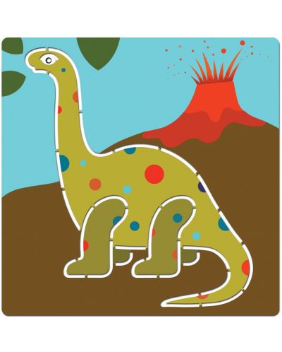 Детски шаблони за рисуване Djeco – Динозаври - 3
