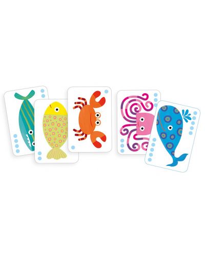 Детска игра с карти Djeco - Bataplouf - 2