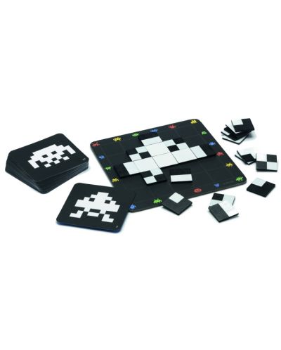 Детска игра Djeco – Пъзел пиксел Танграм - 2