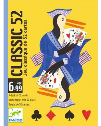 Детска игра с карти Djeco -  Класик - 1