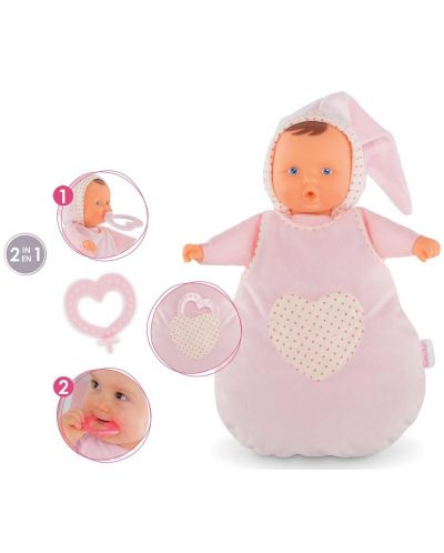 Кукла-бебе Corolle от серията Розово цвете – 30 cm - 3