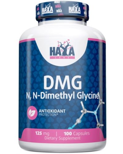 DMG, 125 mg, 100 капсули, Haya Labs - 1