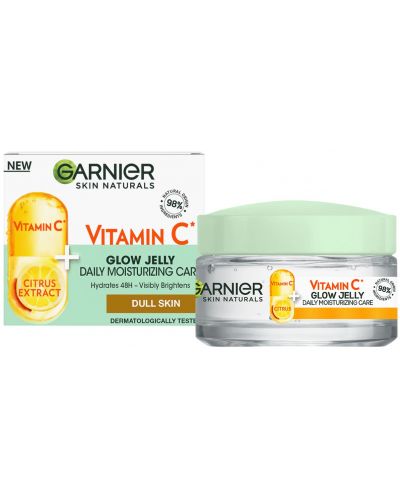 Garnier Skin Naturals Дневен крем за лице Vitamin C, 50 ml - 1