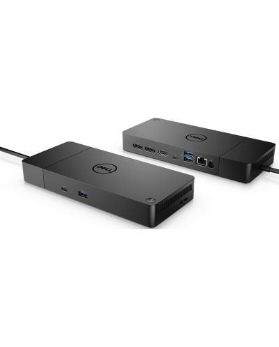 Докинг станция Dell - WD19S, 9 порта, USB-C, черна - 1
