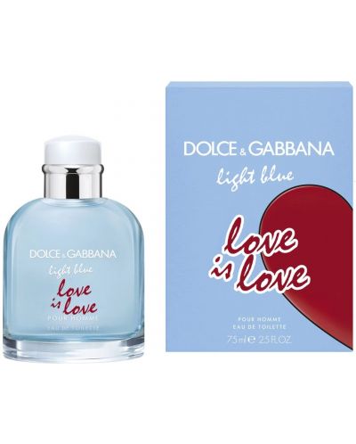 Dolce & Gabbana Тоалетна вода Light Blue Love is Love, 75 ml - 2