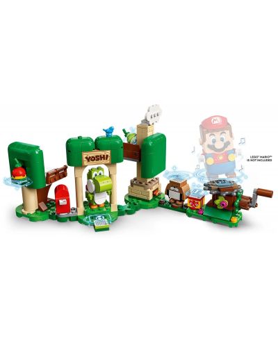 Допълнение LEGO Super Mario - Къща за подаръци на Йоши (71406) - 2