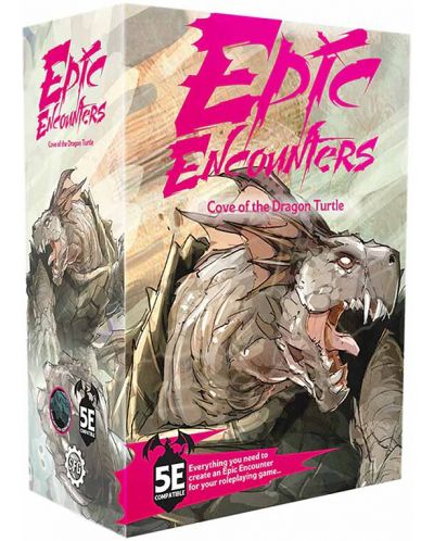Допълнение за ролева игра Epic Encounters: Cove of the Dragon Turtle (D&D 5e compatible) - 1