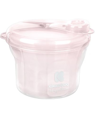 Дозатор за сухо мляко KikkaBoo, 2 в 1, Light pink - 1