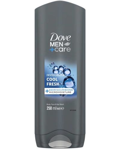 Dove Men+Care Душ гел Cool Fresh, 250 ml - 1