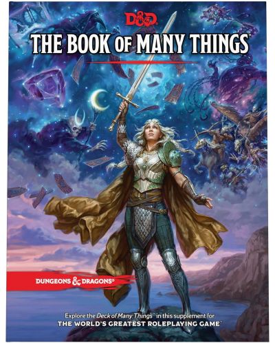 Допълнение за ролева игра Dungeons & Dragons - Deck of Many Things (Hard Cover) - 1