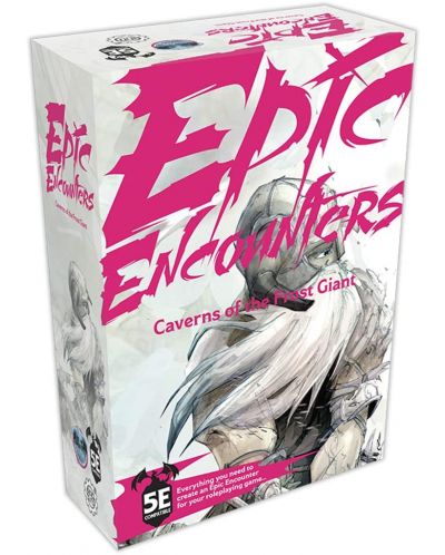 Допълнение за ролева игра Epic Encounters: Caverns of the Frost Giant (D&D 5e compatible) - 1