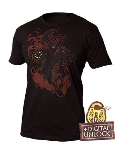 Тениска Dota 2 Chaos Knight + Digital Unlock, черна - 1