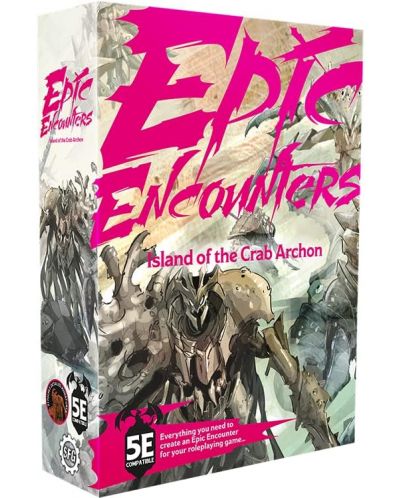 Допълнение за ролева игра Epic Encounters: Island of the Crab Archon (D&D 5e compatible) - 1