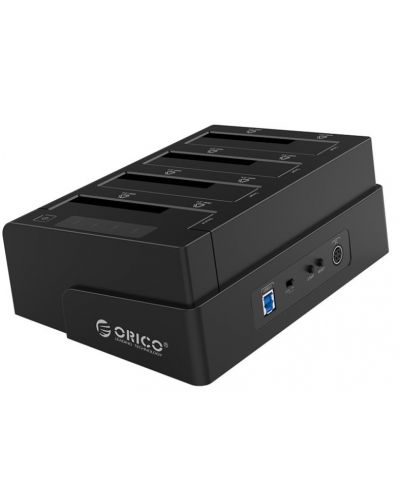 Докинг станция Orico - 6648US3-C, 3 порта, USB 3.0, черна - 2