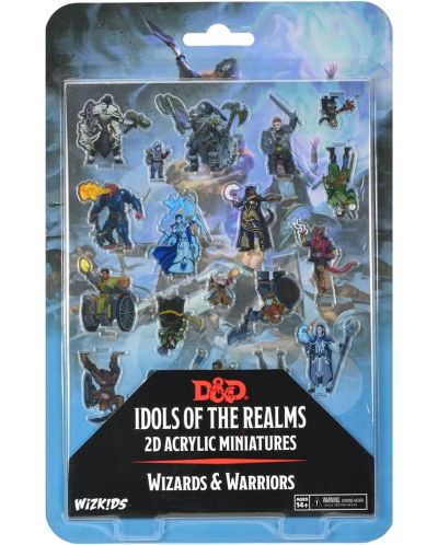 Допълнение за ролева игра Dungeons & Dragons: Idols of the Realms: Wizards & Warriors (2D Set) - 1