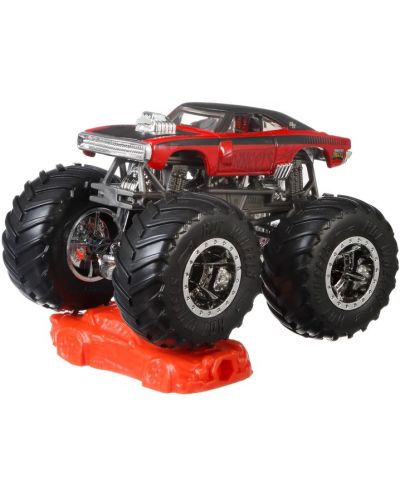 Детска играчка Hot Wheels Monster Trucks - Голямо бъги, Dodge Charger - 2