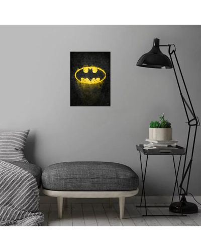Метален постер Displate - Batman logo - 4