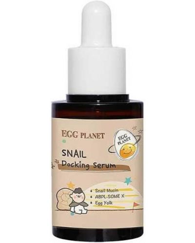 Doori Egg Planet Ампулен  серум Snail, 30 ml - 1