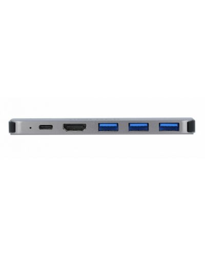 Докинг станция Delock - MacBook, HDMI/USB-A/USB-C, сива - 2