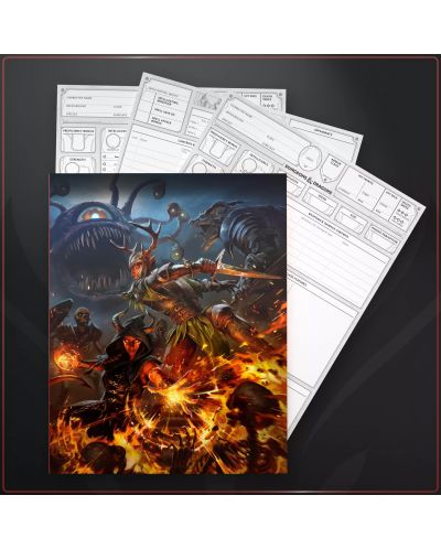 Допълнение за ролева игра Dungeons & Dragons - Character Sheets 2024 - 2