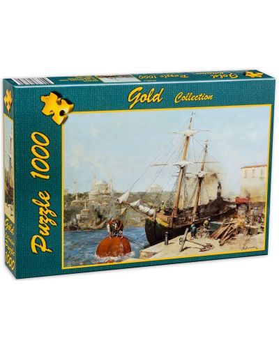 Пъзел Gold Puzzle от 1000 части - До златния рог - 2