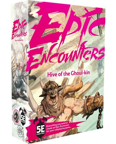 Допълнение за ролева игра Epic Encounters: Hive of the Ghoul-kin (D&D 5e compatible) - 1