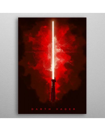 Метален постер Displate - Darth Vader - 3