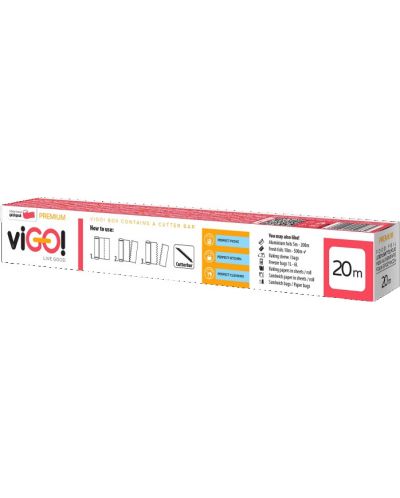Домакинско фолио viGО! - Premium, 20 m - 3