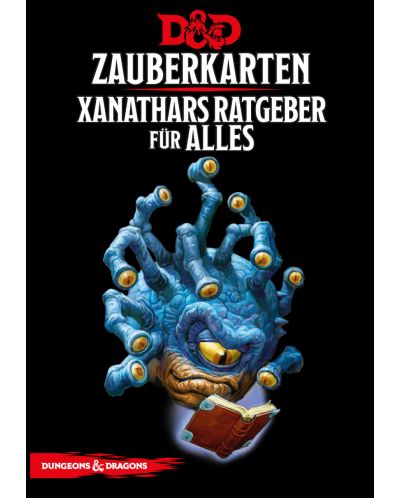 Допълнение за ролева игра D&D - Spellbook Cards: Xanathar's Deck (немски език) - 1