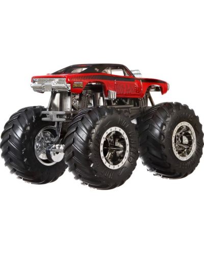Детска играчка Hot Wheels Monster Trucks - Голямо бъги, Dodge Charger - 3