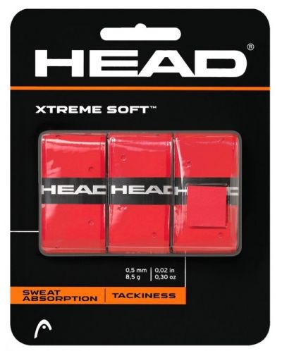 Допълнителен грип за тенис ракета HEAD - Xtreme Soft, червен - 1