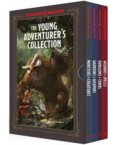 Допълнение за ролева игра Dungeons & Dragons: Young Adventurer's Guides Collection (4-Book Boxed Set) - 1