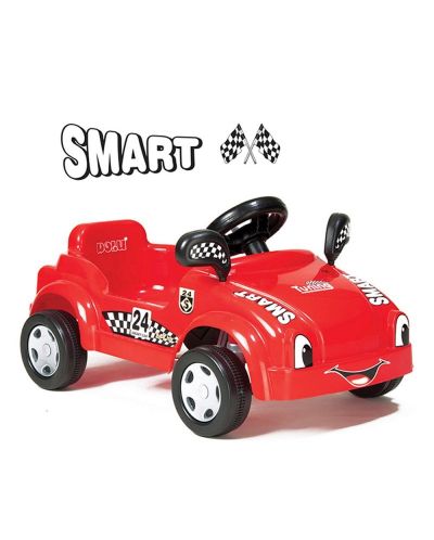 Детска кола с педали Dolu - Smart, червена - 1