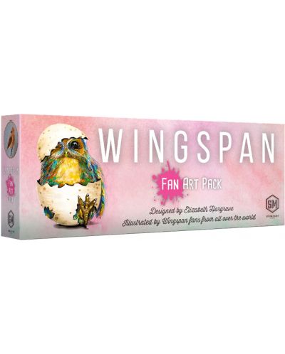 Допълнение за настолна игра Wingspan: Fan Art Cards - 1