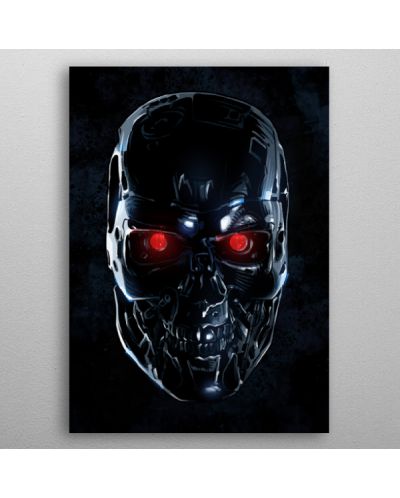 Метален постер Displate - Terminator T800 - 3
