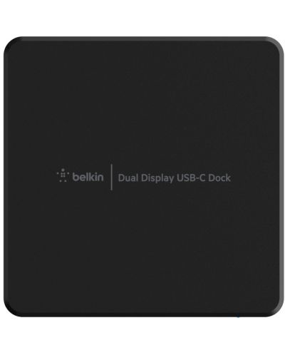 Докинг станция Belkin - Dual Display USB-C, черна - 3