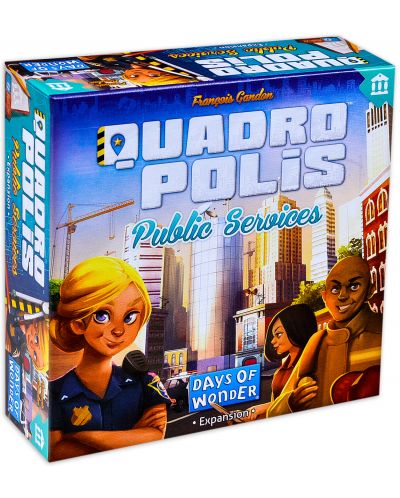 Разширение за настолна игра Quadropolis: Public Services - 4