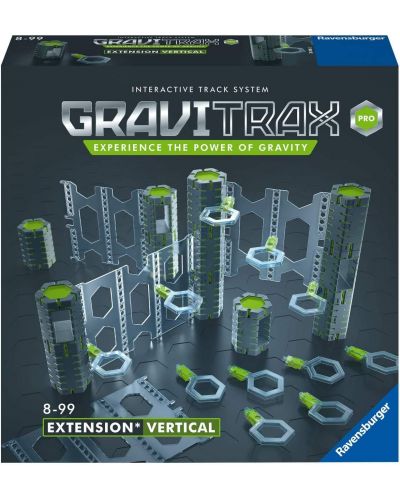 Допълнение за логическа игра Ravensburger GraviTrax PRO - Комплект за вертикално разширение - 1