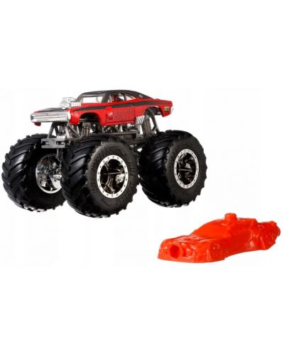 Детска играчка Hot Wheels Monster Trucks - Голямо бъги, Dodge Charger - 4