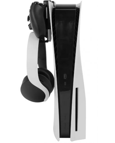 Докинг зарядна станция SteelDigi Azure Hammock - за PS5, бяла - 3