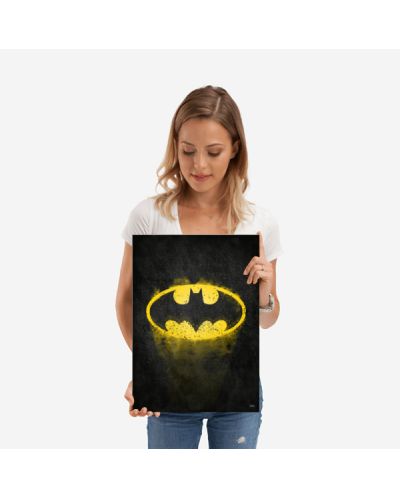 Метален постер Displate - Batman logo - 2
