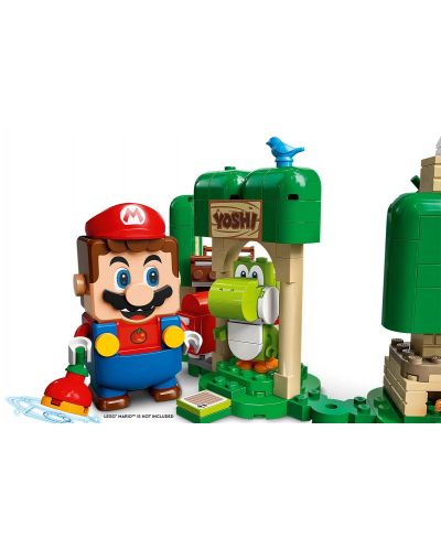 Допълнение LEGO Super Mario - Къща за подаръци на Йоши (71406) - 5