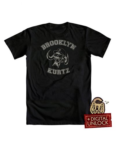 Тениска Dota 2 Brooklyn Kurtz (2014) + Digital Unlock, черна, размер XXL - 1