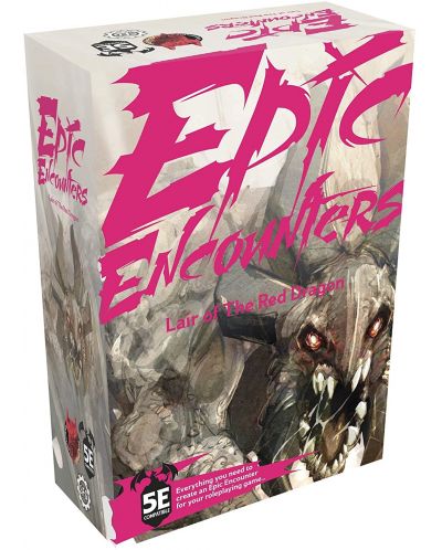 Допълнение за ролева игра Epic Encounters: Lair of the Red Dragon (D&D 5e compatible) - 1
