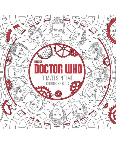 Doctor Who: Travels in Time Colouring Book - 1