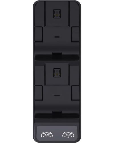 Докинг зарядна станция Konix - Mythics Dual Charge Station, за Xbox Series X, двойна, черна - 2