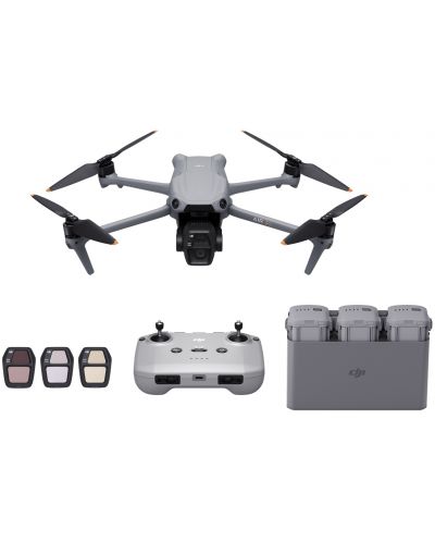 Дрон DJI - Air 3S Fly More Combo, RC-N3, 4K, 45 min, 20 km - 1